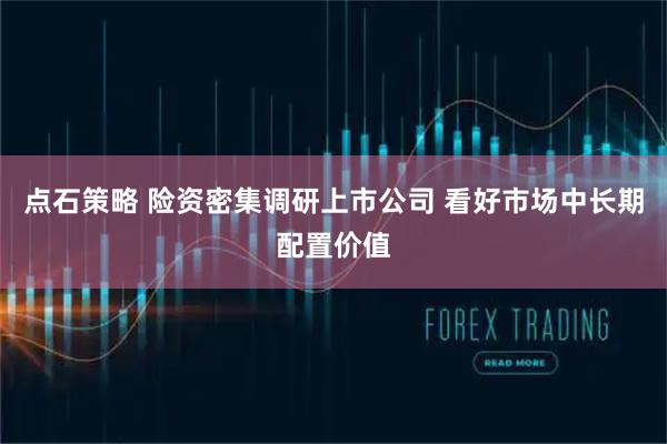 点石策略 险资密集调研上市公司 看好市场中长期配置价值