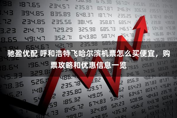 驰盈优配 呼和浩特飞哈尔滨机票怎么买便宜，购票攻略和优惠信息一览